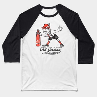 Old German --- Vintage Beer Lover Gift Baseball T-Shirt